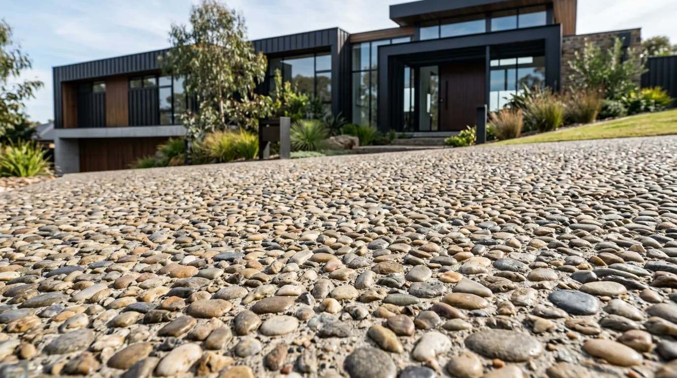Exposed Aggregate Concrete Adelaide: Costs, Finishes & What to Expect — Opal SA Construction Adelaide