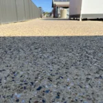 Exposed Aggregate Concrete Perimeter - Opal SA Construction
